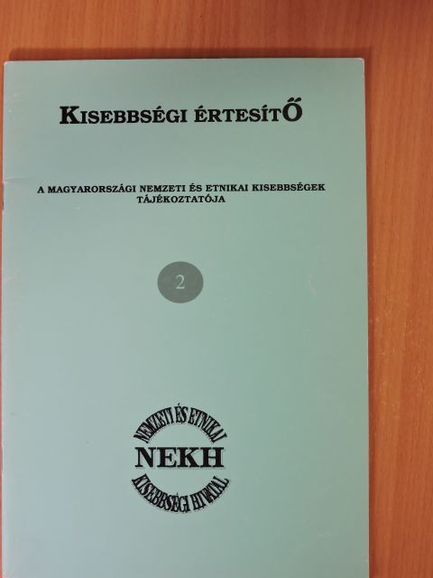 Kisebbségi értesítő 1994. január [antikvár]