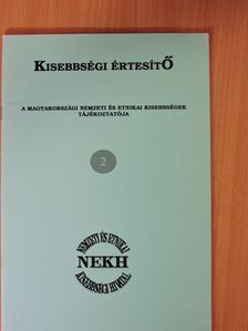 Kisebbségi értesítő 1994. január [antikvár]