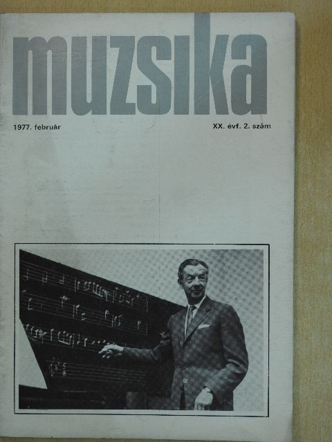 Berlász Melinda - Muzsika 1977. február [antikvár]