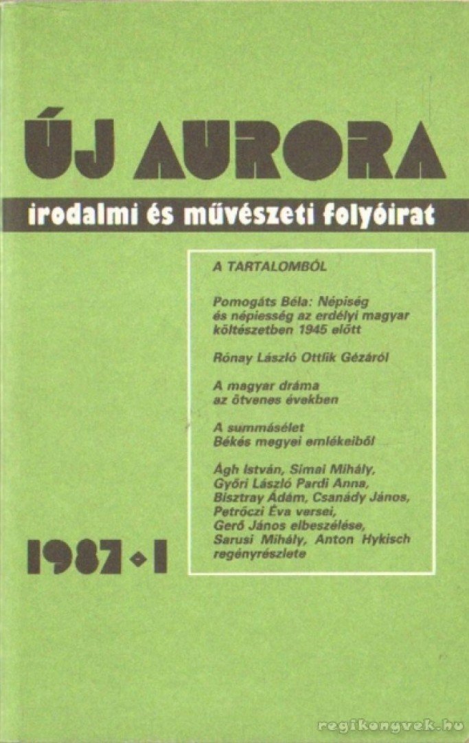 Új aurora 1987/1 [antikvár]