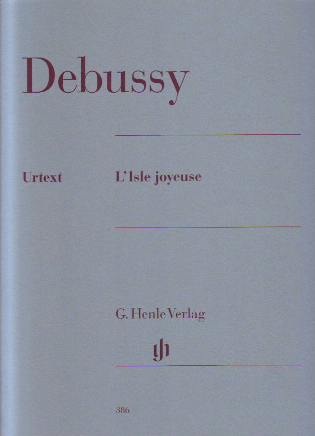 DEBUSSY - L`ISLE JOYEUSE FÜR KLAVIER URTEXT (HEINEMANN / LESURE / THEOPOLD)
