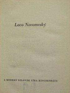 Laco Novomesky - Laco Novomesky [antikvár]