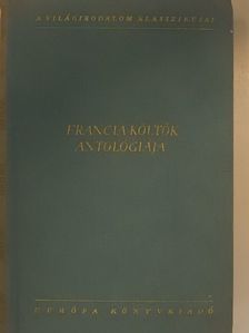 Adam Billaut - Francia költők antológiája I. [antikvár]