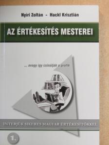 Hackl Krisztián - Az értékesítés mesterei [antikvár]