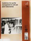 L. P. van Reeuwijk - Guidelines for quality management in soil and plant laboratories [antikvár]