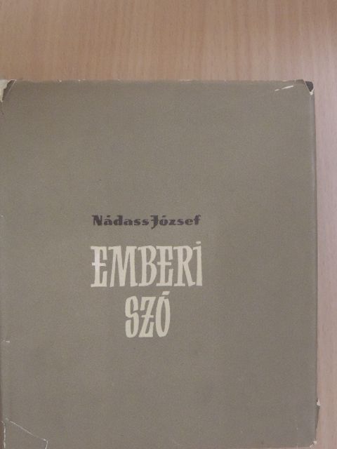 Nádass József - Emberi szó [antikvár]
