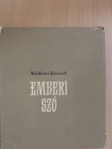 Nádass József - Emberi szó [antikvár]