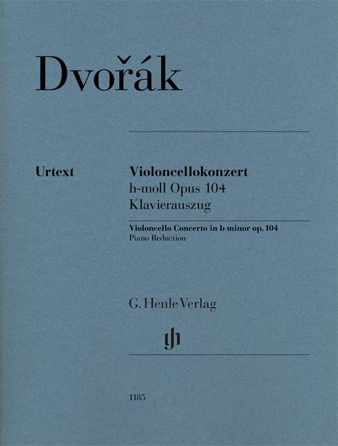 DVORAK - VIOLONCELLOKONZERT H-MOLL OP.104 - KLAVIERAUSZUG