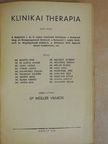 Dr. Baráth Jenő - Klinikai therapia 1. [antikvár]