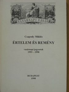 Csapody Miklós - Értelem és remény [antikvár]