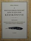 Póra Ferenc - A magyar rokon értelmű szók és szólások kézikönyve [antikvár]