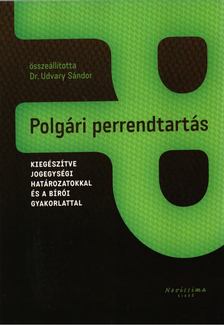 Dr. Udvary Sándor - Polgári perrendtartás [antikvár]