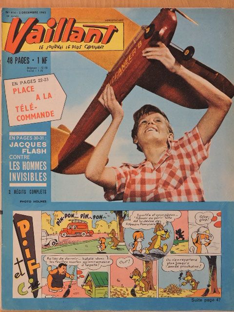 Jean Tabary - PIF Vaillant 2. Décembre 1962 [antikvár]