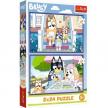 Trefl: Vicces Bluey - 2 x 24 darabos puzzle