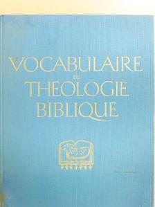 Vocabulaire de Théologie Biblique [antikvár]