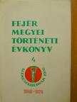 Borus József - Fejér Megyei Történeti Évkönyv 4. [antikvár]