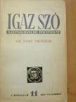 Bölöni György - Igaz Szó 1957. november [antikvár]