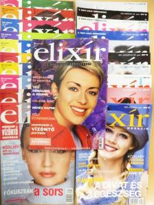 Böde István - Elixír/Új Elixír Magazin 1998-2002. (vegyes számok) (21 db) [antikvár]