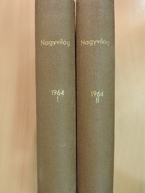 André Wurmser - Nagyvilág 1964. (nem teljes évfolyam) I-II. [antikvár]