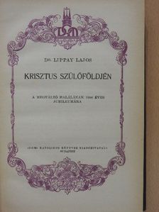 Dr. Lippay Lajos - Krisztus szülőföldjén [antikvár]
