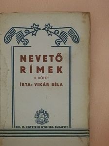 Vikár Béla - Nevető rímek II. [antikvár]
