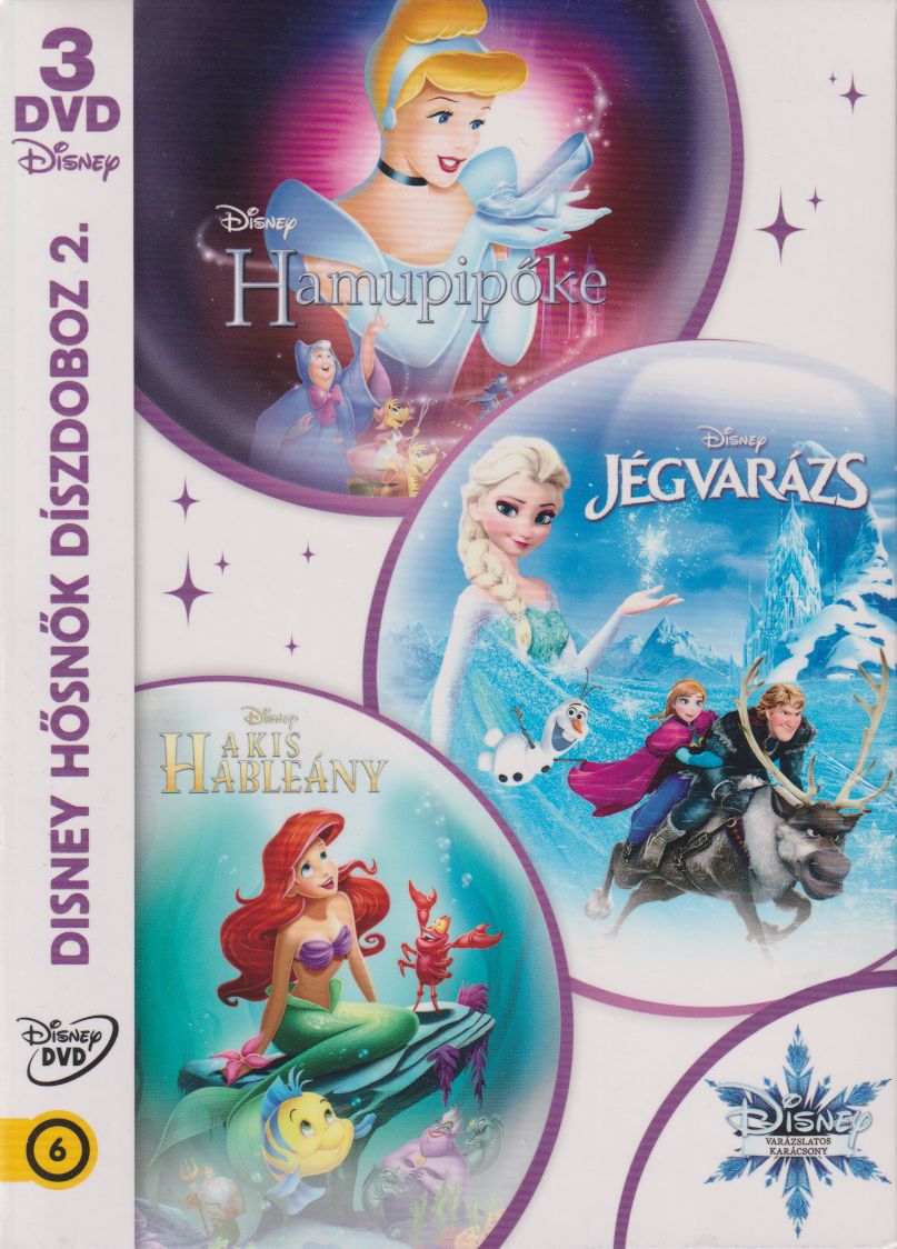 DISNEY HŐSNŐK DÍSZDOBOZ 2. - 3 DVD