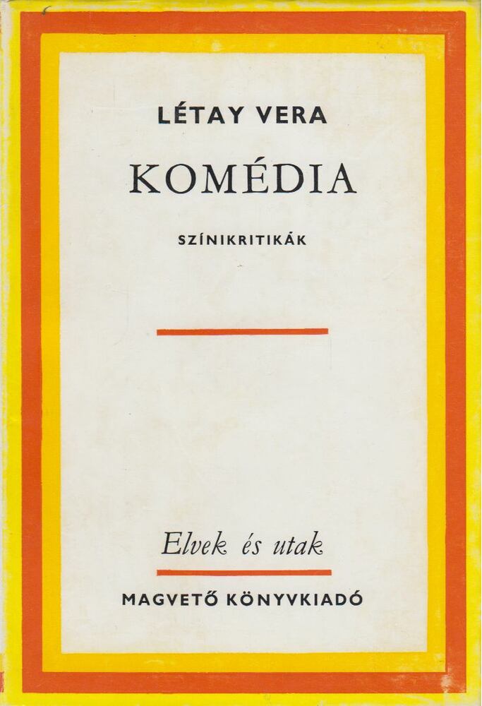 Létay Vera - Komédia [antikvár]