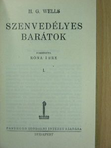 H. G. Wells - Szenvedélyes barátok I-II. [antikvár]