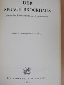 Der Sprach-Brockhaus [antikvár]