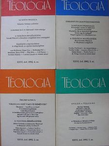 Bán Endre - Teológia 1992/1-4. [antikvár]