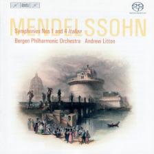 MENDELSSOHN - SYMPHONIES NOS 1 AND 4 CD LITTON