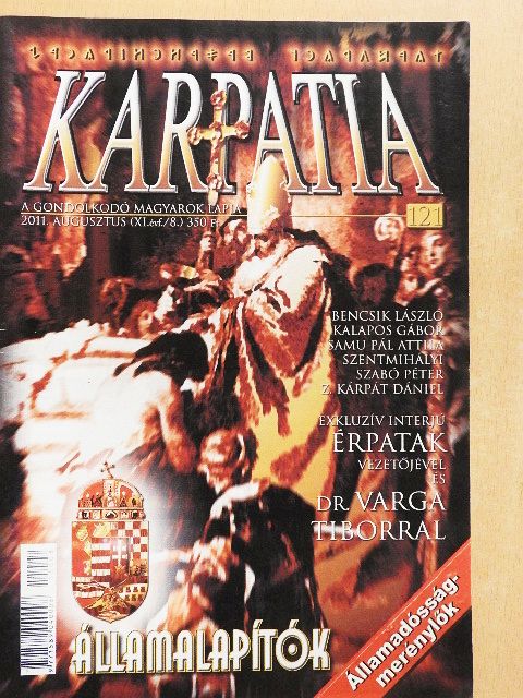 Szentmihályi Szabó Péter - Karpatia 2011. augusztus [antikvár]