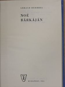 Gerald Durrell - Noé bárkáján [antikvár]