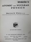 Harvey E. White - Introduction to atomic and nuclear physics [antikvár]