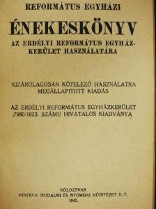 Református egyházi énekeskönyv [antikvár]
