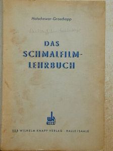 M. V. Hotschewar - Das schmalfilm-lehrbuch [antikvár]