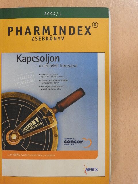 Pharmindex Zsebkönyv 2004/1. [antikvár]