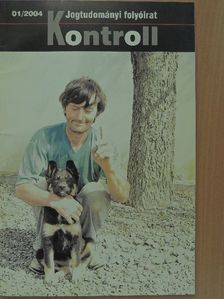 Fekete Balázs - Kontroll 2004/1. [antikvár]