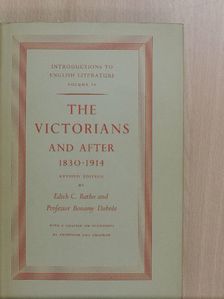 Bonamy Dobreé - The Victorians and After [antikvár]