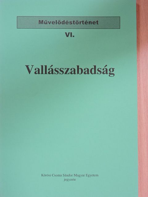 Vallásszabadság [antikvár]