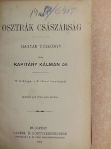 Dr. Kapitány Kálmán - Az osztrák császárság [antikvár]