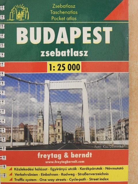 Ács Ferenc - Budapest zsebatlasz  [antikvár]