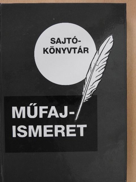 Cserhalmi Imre - Műfajismeret [antikvár]