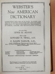 Webster's New American Dictionary [antikvár]