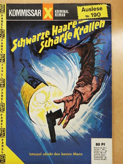 Schwarze Haare - Scharfe Krallen [antikvár]