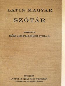 Latin-magyar szótár [antikvár]