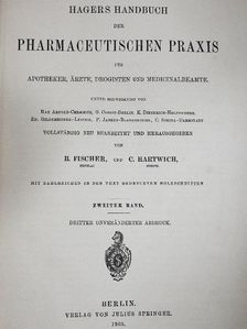 G. Christ - Hagers Handbuch der pharmaceutischen Praxis II. [antikvár]