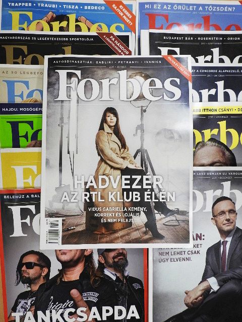Galambos Márton - Forbes 2017. január-december [antikvár]