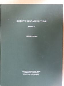Elemer Bako - Guide to Hungarian Studies II. (töredék) [antikvár]