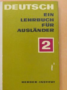 Dr. Fritz Kempter - Deutsch - Ein Lehrbuch für Ausländer 2 [antikvár]